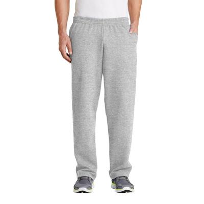 Port & Company PC78P Core Fleece Sweatpant with Pockets in Ash size 4XL | Cotton/Polyester Blend