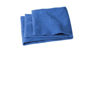 Port Authority PT44 Value Beach Towel in Royal Blue size OSFA | Cotton