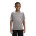 Sport-Tek YST361 Youth Heather Colorblock Contender Top in Vintage Heather/White size Small | Polyester