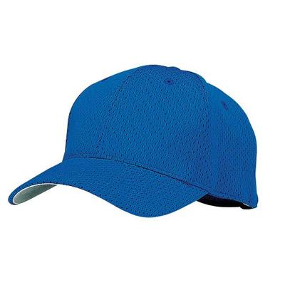 Port Authority YC833 Youth Pro Mesh Cap in Royal Blue size OSFA | Polyester
