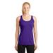 Sport-Tek LST356 Women's PosiCharge Competitor Racerback Tank Top in Purple size Large | Polyester