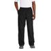 Sport-Tek PST74 Wind Pant in Black size Small | Polyester