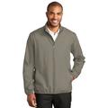 Port Authority J344 Zephyr Full-Zip Jacket in Stratus Grey size Large | Polyester