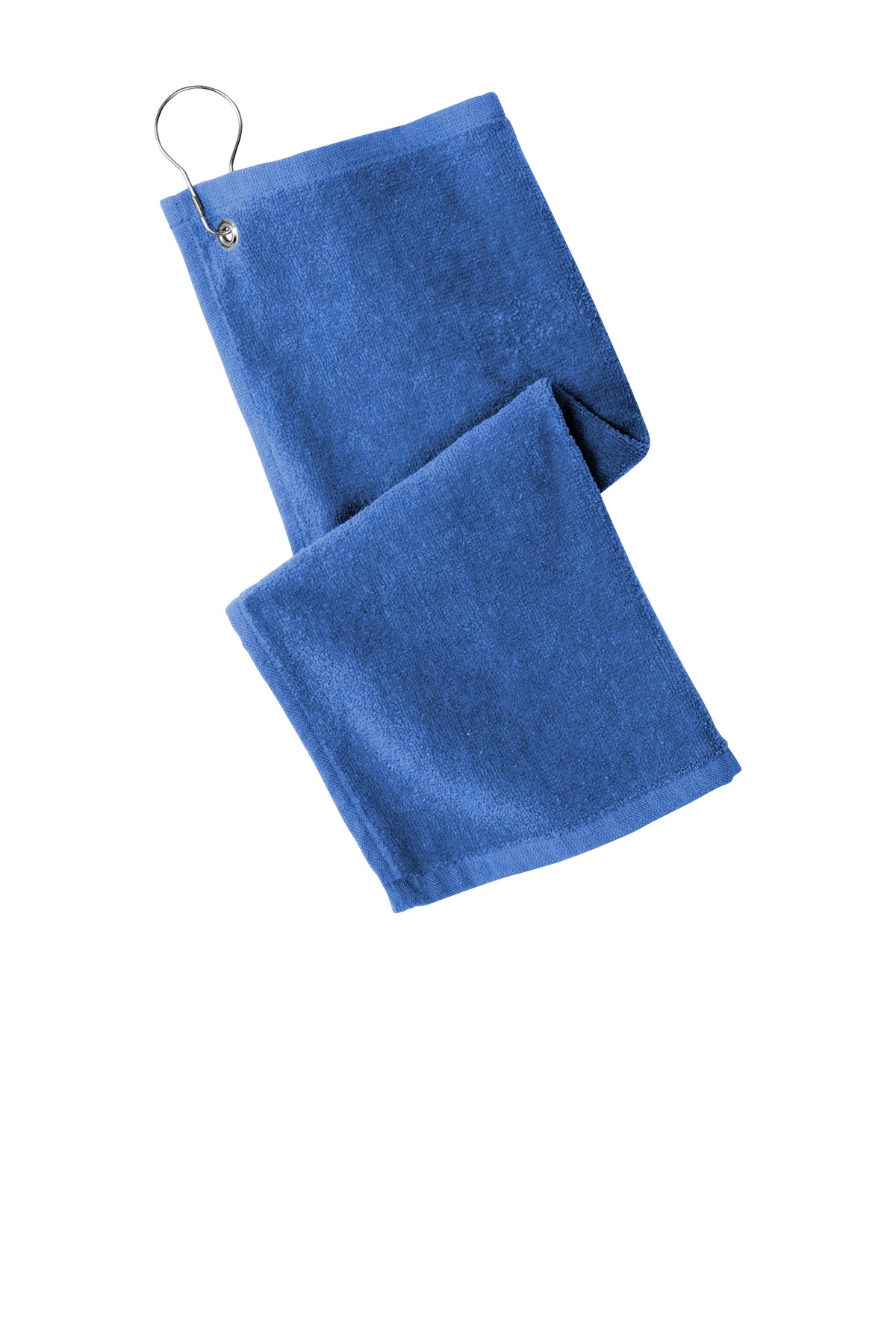 Port Authority PT400 Grommeted Hemmed Towel in Royal Blue size OSFA | Cotton - ShirtSpace