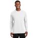 Sport-Tek T473LS Athletic Dry Zone Long Sleeve Raglan T-Shirt in White size Large | Polyester