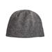 Port Authority C917 Heathered Knit Beanie Hat in Grey Heather/Black size OSFA | Fleece