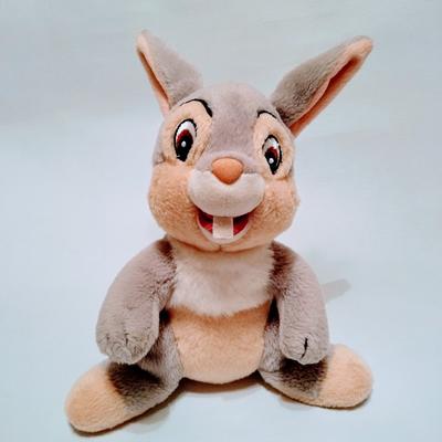 Disney Toys | Disney World Thumper Bunny Plush Stuffed Animal | Color: Gray/Tan | Size: 10"