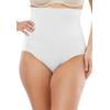 Plus Size Women's Instant Shaper Medium Control Seamless High Waist Brief by Secret Solutions in White (Size 20/22) Body Shaper