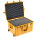 Pelican 1637AirWF Wheeled Hard Case with Foam Insert (Yellow) 016370-0001-240