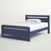 Three Posts™ Ayaan Platform Bed Metal in Blue | 36.61 H x 63 W x 77.95 D in | Wayfair 692E229CCCBD4C0185319E9EEC335E98