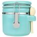 Prep & Savour Ceramic Airtight Kitchen Canister Ceramic in Green/Blue | 5 H x 4 W x 4 D in | Wayfair 111A4253706842889062181ADD788CB2