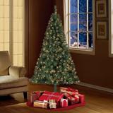 The Holiday Aisle® Green Spuce Artificial Christmas Tree in White | 72 H x 47 W in | Wayfair 608E0BF0F0664075A18067E40E2A0469