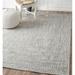 Gray/White 0.3 in Indoor/Outdoor Area Rug - Birch Lane™ Bronte Casual Braided Indoor/Outdoor Rug Polypropylene | 0.3 D in | Wayfair