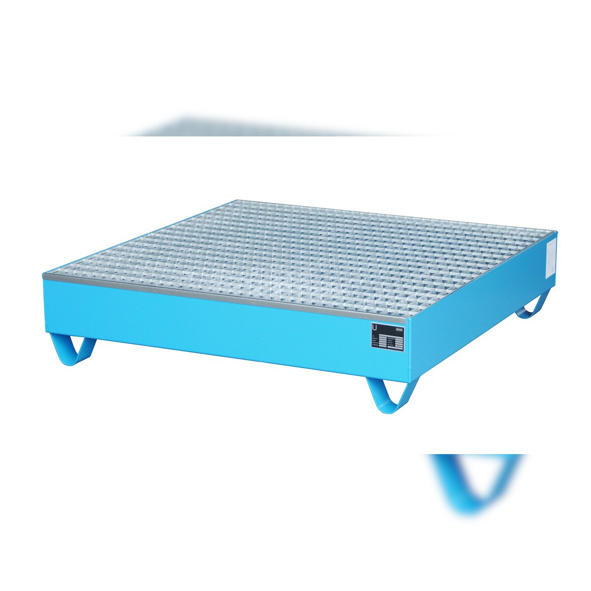 Auffangwanne 2032 lackiert RAL5012 Lichtblau Umwelt Lagertechnik Image