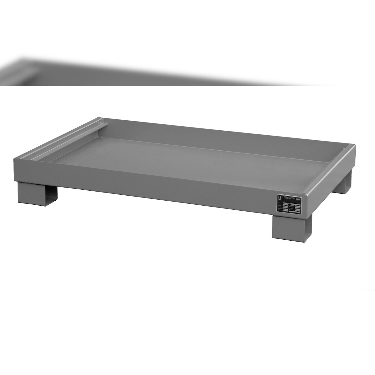 Auffangwanne 60 3 lackiert RAL7005 Mausgrau Umwelt Lagertechnik Image