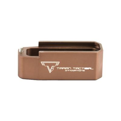Taran Tactical Innovations Firepower Magazine Extension Base Pad AR-15 .223 30/40 Magul PMAG +5/6 Round Coyote Bronze PMBP-06