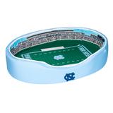 Blue/White North Carolina Tar Heels 38'' x 25'' 8'' Large Stadium Oval Dog Bed