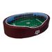 Maroon/White Texas A&M Aggies 34'' x 22'' 7'' Medium Stadium Oval Dog Bed