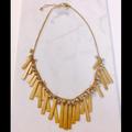 J. Crew Jewelry | Authentic J. Crew Gold Statement Necklace | Color: Gold/Silver | Size: Os