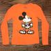 Disney Shirts & Tops | Girls Disney Long Sleeve Tee | Color: Black/Orange | Size: Lg