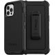 OtterBox Defender Hülle für iPhone 12 / iPhone 12 Pro, stoßfest, sturzsicher, ultra-robust, schützende Hülle, 4x getestet nach Militärstandard, Schwarz