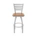 Holland Bar Stool Jackie Swivel Stool Wood/Metal in Gray | 39 H x 18 W x 18 D in | Wayfair 41030ANMedMpl