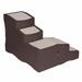 Pet Gear Easy 4 Step Pet Stair Plastic in Gray | Wayfair PG9760CH