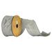 The Holiday Aisle® Woven Dupion Ribbon Fabric in Gray/Yellow | 360 H x 2.5 W x 0.2 D in | Wayfair 39A5CD51ED5D44F1BF3139532D6DC3F9