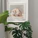 Highland Dunes Impressionist Shell Study II - Picture Frame Painting Print on Paper in Brown/Gray | 17 H x 17 W x 1.5 D in | Wayfair