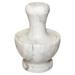 Wrought Studio™ Gromwell Lady Marble Mushroom Grinder Mortar & Pestle Set Marble in Indigo/White | 3 H in | Wayfair