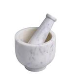 AllModern Larson Lady Purple Marble Mortar & Pestle Set Marble in White | 3.5 H x 4 W x 4 D in | Wayfair 99C7589CE5944FCE88A433319B77818A