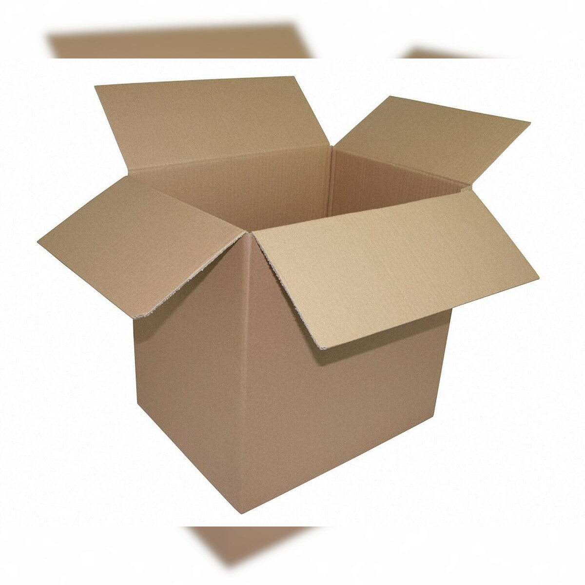 VEPATIM 23x Faltkarton 450x350x(250)-450mm mit variabler Höhe 1-wellig Dickwelle braun Din A3+ Image