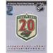 Minnesota Wild Unsigned 2020-21 20th Anniversary Season National Emblem Jersey Patch