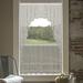 Heritage Lace Sheer Divine Swag 63" Window Valance Polyester | 80 H x 63 W x 1 D in | Wayfair 8220XS-63PR