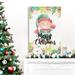 The Holiday Aisle® Elf Christmas - Premium Gallery Wrapped Canvas - Ready to Hang - Wrapped Canvas Print Canvas, in Green/Pink/White | Wayfair