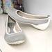 Giani Bernini Shoes | Giani Bernini White Leather Mesh Slipon Shoes | Color: Gray/White | Size: 10