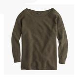 J. Crew Sweaters | J. Crew Ribbed Boatneck Tunic | Color: Green | Size: M