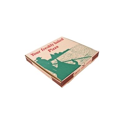 Gastronoble Kompostierbare Pizzakartons mit Gondola Design 30cm