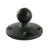 RAM Mounts Composite Round Plate with Ball - B Size
