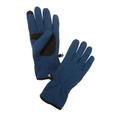 Men's Big & Tall Sweater Fleece Gloves by KingSize in Navy Marl (Size 4XL)