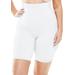 Plus Size Women's Instant Shaper Medium Control Seamless Thigh Slimmer by Secret Solutions in White (Size 16/18) Body Shaper
