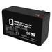 12V 9Ah SLA Battery Replacement for GS Portalac PE712RF1