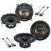 Honda Prelude 1986-1987 Factory Speaker Replacement Harmony R5 R65 Package