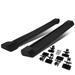 For 2018 to 2021 Jeep Wrangler JL Unlimited 4-Door Pair of 6 Inches Matte Black Side Step Nerf Bar Running Boards 19 20