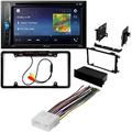 KIT2426 Bundle with Pioneer Multimedia DVD Car Stereo and Installation Kit - for 2001-2002 Suzuki XL-7 / Bluetooth Touchscreen Backup Camera Double Din Mounting Dash Kit