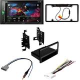 KIT4912 Bundle for 2012-2017 Nissan NV W/ Pioneer AVH-241EX Double DIN Car Stereo with Bluetooth/Backup Camera/Installation Kit/in-Dash DVD/CD AM/FM 6.2 Touchscreen Digital Media Receiver