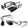 suzuki 2007 - 2009 xl-7 car stereo dash install mounting kit wire harness radio antenna