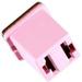 Auveco # 21474 GM Low Profile 30amp Fuse- Pink. Qty 3.