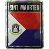 St. Maarten Reflective Decal
