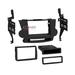 Car Radio Stereo Single Double Din Dash Kit Panel for 08-13 Toyota Highlander